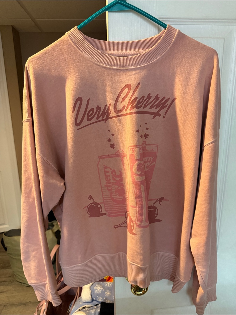 American eagle Very Cherry Coke Sweatshirt
